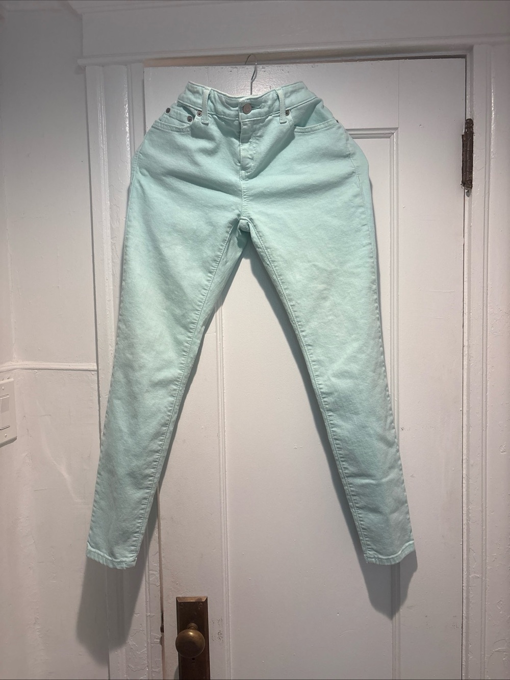 Vineyard Vines High-Rise Jeans in Mint